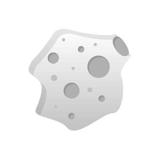 An asteroid