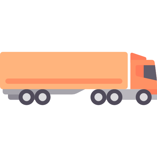 A Semi-trailer truck